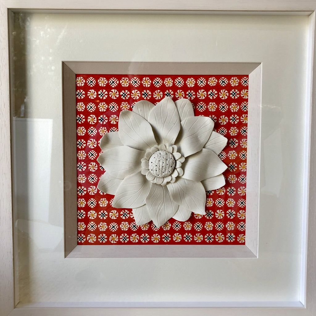 Framed Porcelain Wall Pieces